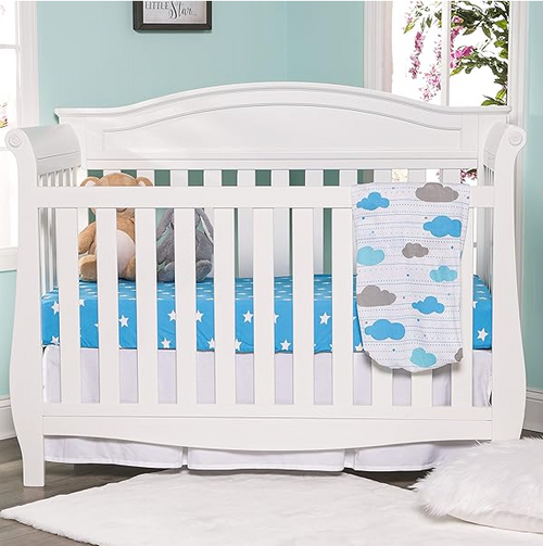 2 Pack Fitted Crib Sheets