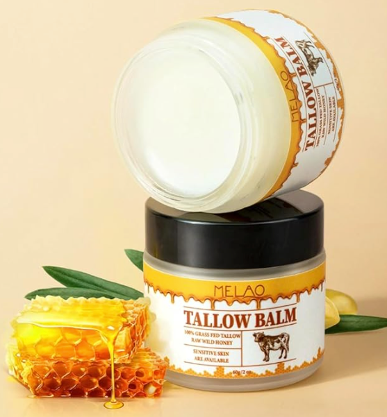 MELAO Tallow Balm with Raw Honey