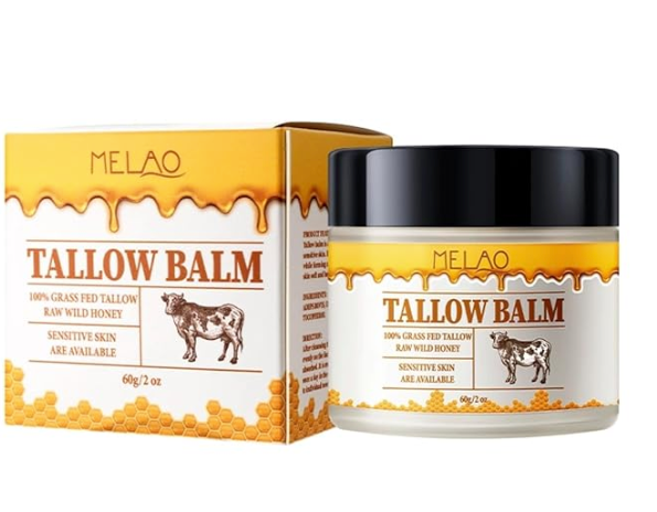 MELAO Tallow Balm with Raw Honey