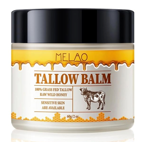 MELAO Tallow Balm with Raw Honey