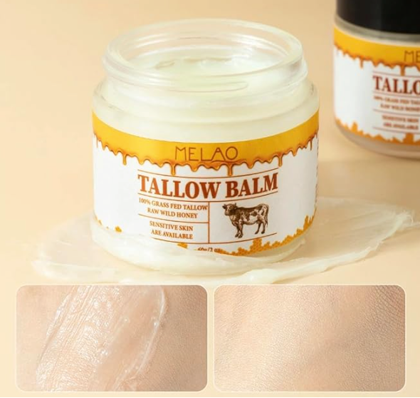 MELAO Tallow Balm with Raw Honey