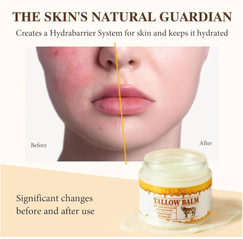 MELAO Tallow Balm with Raw Honey
