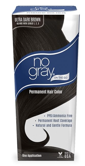 No Gray Permanent Root Touch up in Medium Brown