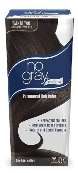No Gray Permanent Root Touch up in Medium Brown