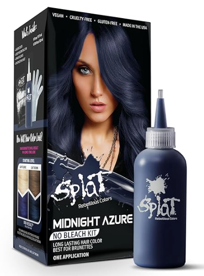 Splat Pure Sapphire Semi Permanent Hair Dye Kit