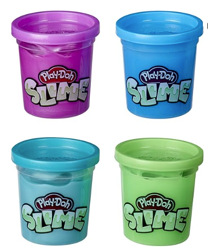 Play-Doh Foam and Play-Doh Slime Kit: Super Cloud Slime, HydroGlitz, Super Stretch, and Krackle 13 Multipack Bundle of Cool Colors